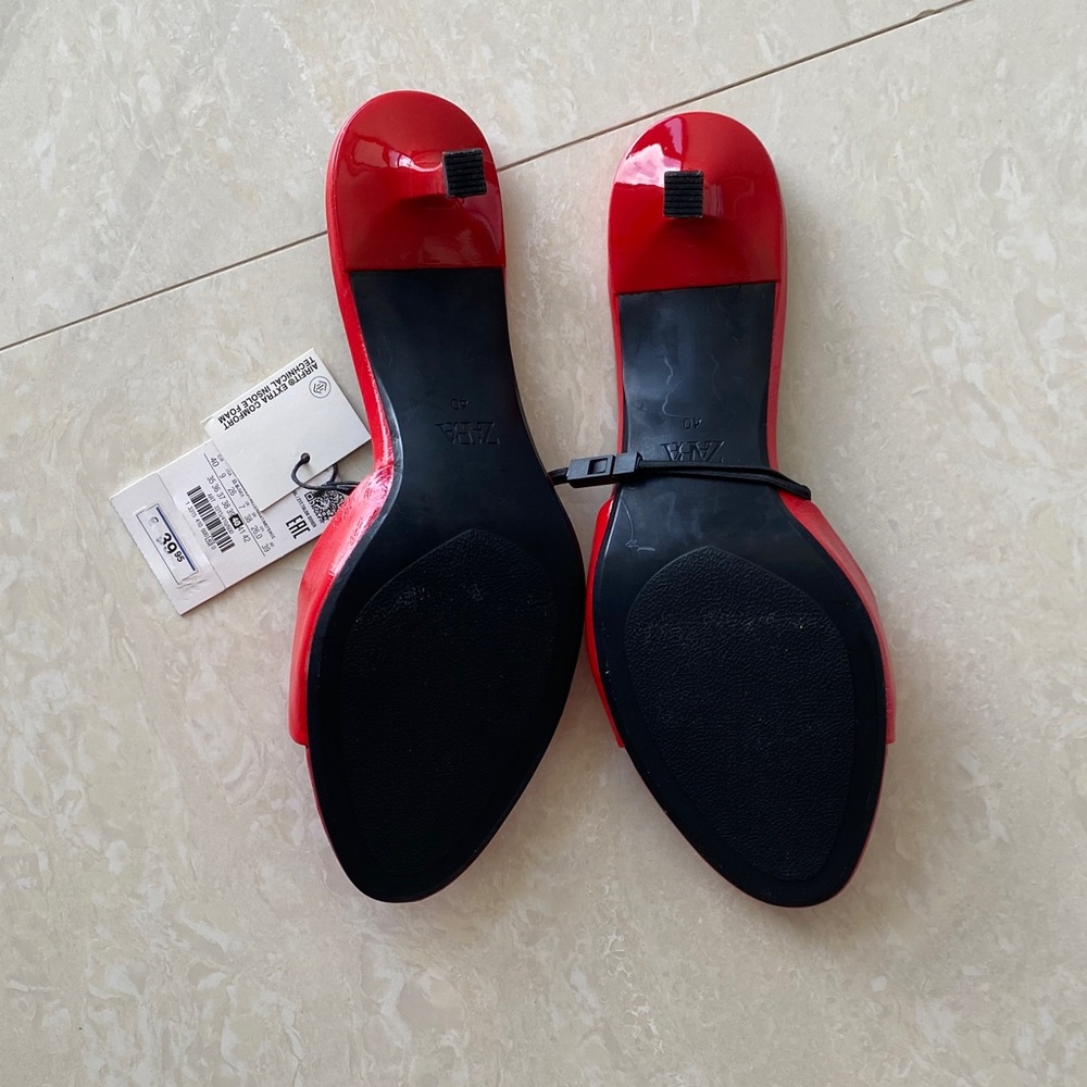NWT Zara Heels Sz 40 - Picture 2 of 6